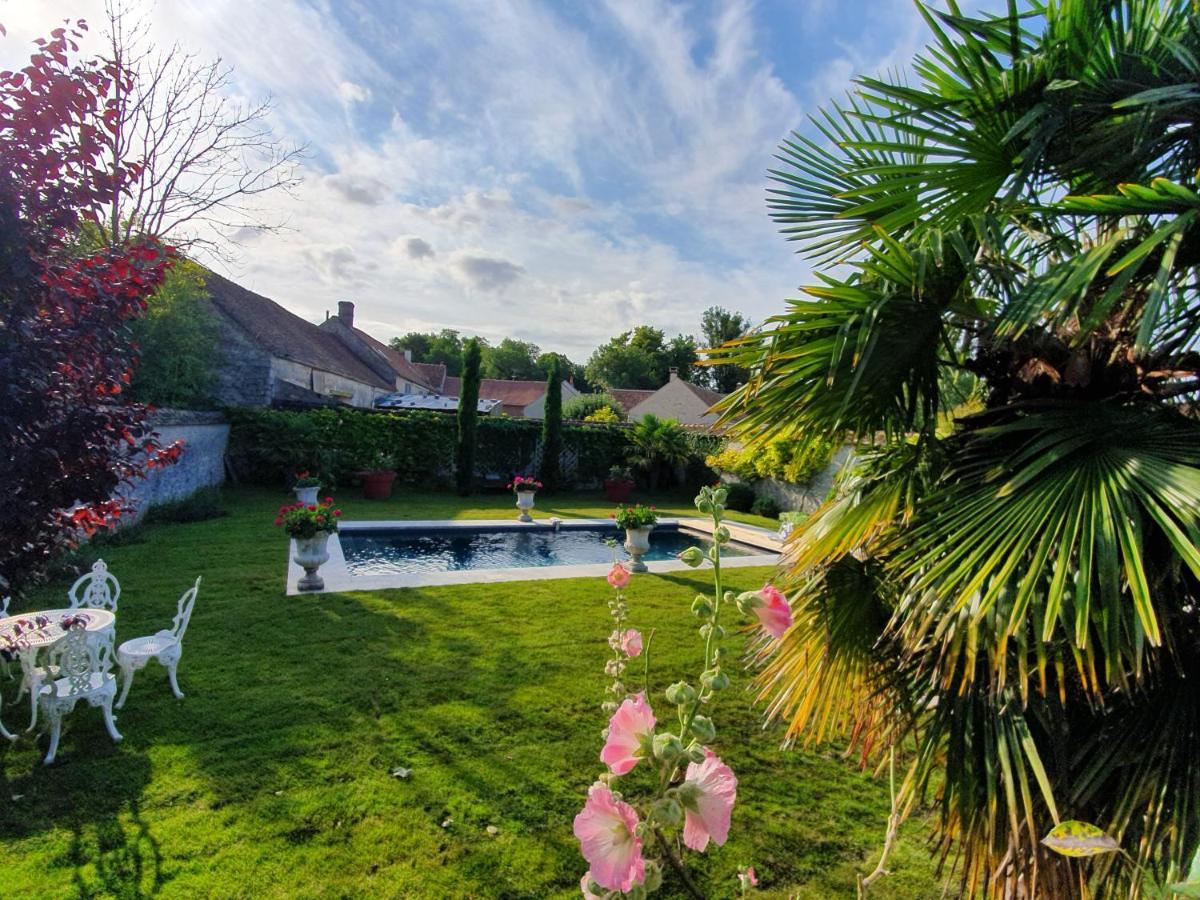 Les Glycines Bed & Breakfast Ury Ngoại thất bức ảnh