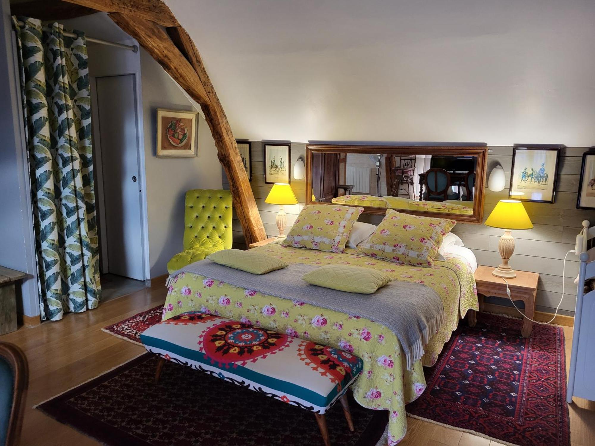 Les Glycines Bed & Breakfast Ury Ngoại thất bức ảnh