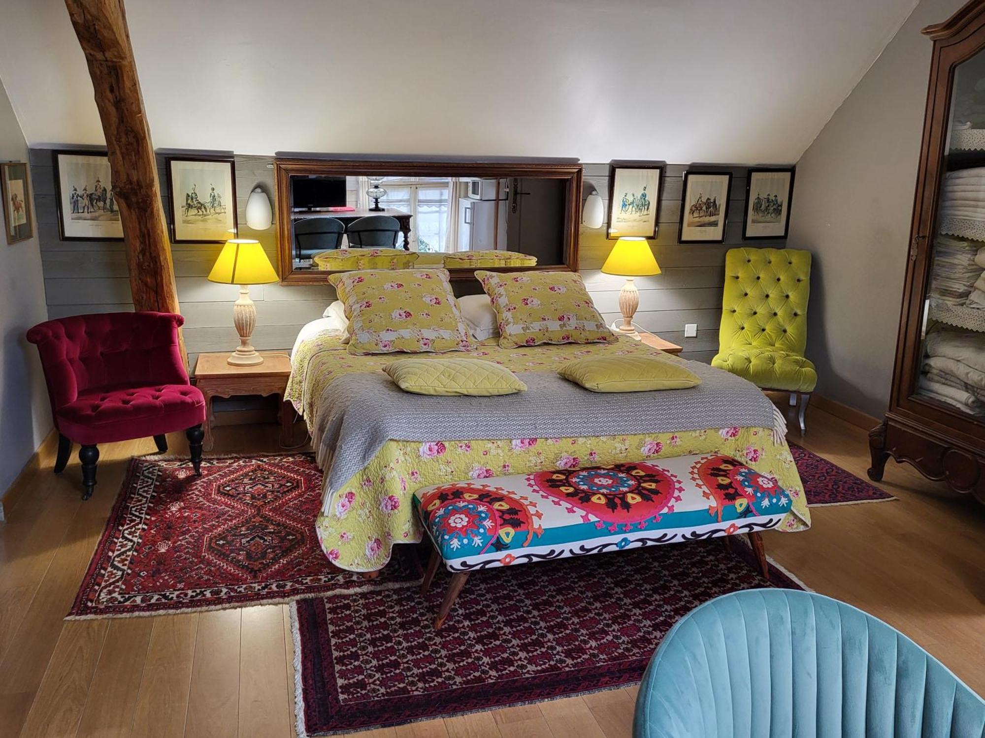 Les Glycines Bed & Breakfast Ury Ngoại thất bức ảnh